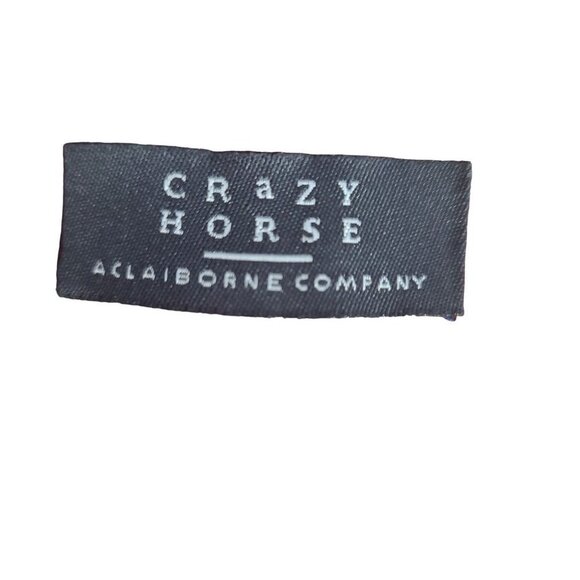 Crazy Horse 100% Silk Red Striped Tie - Picture 5 of 5